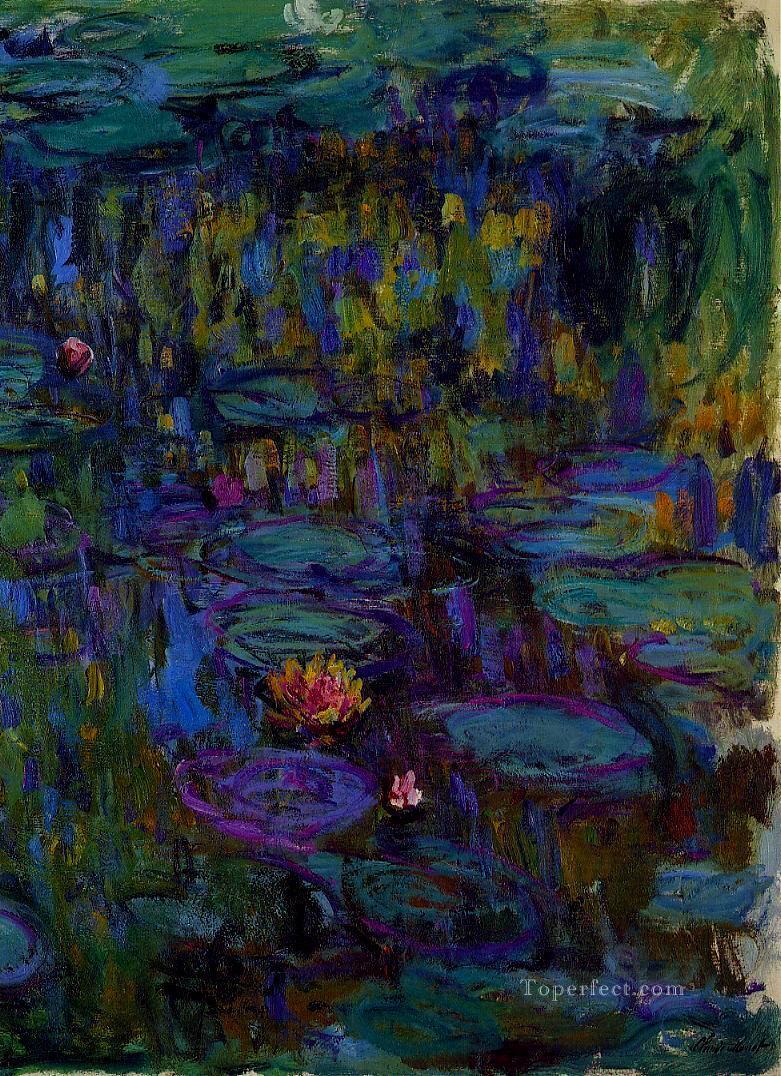 Water Lilies 1914 Claude Monet Oil Paintings